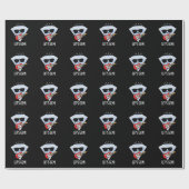 レッツジェムジュエルおもしろいプンダークBG ラッピングペーパー (フラット)