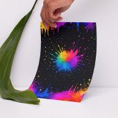 レッツジャンプパーティー – ネオンスプラッシュ誕生日 招待状