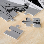 レッツスクーのまわりにト – スタントスクーターライダー ジグソーパズル (側面)