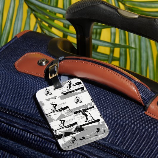 レッツスクーのまわりにト – スタントスクーターライダー ラゲッジタグ (正面インサイチュ1)