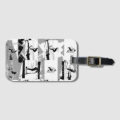 レッツスクーのまわりにト – スタントスクーターライダー ラゲッジタグ (正面横)