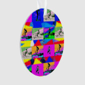 レッツスクート – スタントスクーターライダー オーナメント (正面)