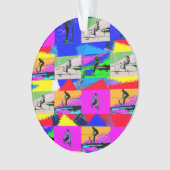 レッツスクート – スタントスクーターライダー オーナメント (正面)