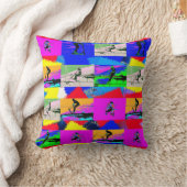 レッツスクート – スタントスクーターライダー クッション (ブランケット)