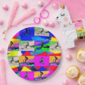 レッツスクート – スタントスクーターライダー ペーパープレート (パーティー)