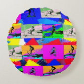 レッツスクート – スタントスクーターライダー ラウンドクッション (正面)