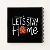 レッツステイホームハウス ノートブック (裏面)