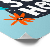 レッツステイホームフローラ ポスター (角)