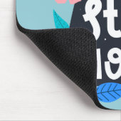 レッツステイホームフローラ マウスパッド (コーナー)