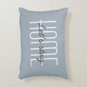 レッツステイホーム引用文装飾品 アクセントクッション (正面(垂直))