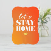 レッツステイホーム サンキューカード (スタンド正面)