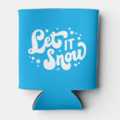 レッツスノーウィンターデザイン 缶クーラー (正面)