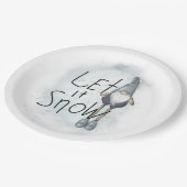 レッツスノーウィンター格言 ペーパープレート (アングル)