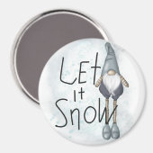 レッツスノーウィンター格言 マグネット (正面/裏面)