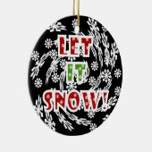 レッツスノーキープサケオーナメント セラミックオーナメント (右)