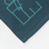 レッツスノークリスマスフリースブランケット フリースブランケット (角)