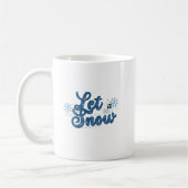 レッツスノーホリデーマグ コーヒーマグカップ (左)