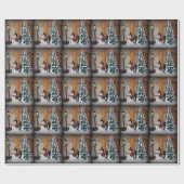 レッツスノーラッピング紙 ラッピングペーパー (フラット)