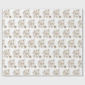 レッツスノーラッピング紙 ラッピングペーパー (フラット)