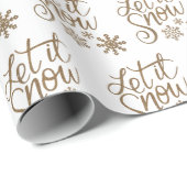 レッツスノーラッピング紙 ラッピングペーパー (ロールコーナー)