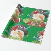 レッツスノーラッピング紙 ラッピングペーパー (アンロールド)