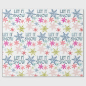 レッツスノーラッピング紙 ラッピングペーパー (フラット)
