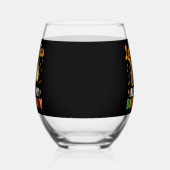 レッツタコウマイ誕生日シンコデマヨパーティー ステムなしワイングラス (右)