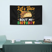 レッツタコウマイ誕生日シンコデマヨパーティー 横断幕 (トレードショー)