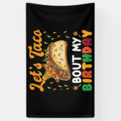 レッツタコウマイ誕生日シンコデマヨパーティー 横断幕 (縦)