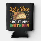 レッツタコウマイ誕生日シンコデマヨパーティー 缶クーラー (正面)