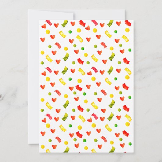 レッツタコオブニューハウス引っ越し祝いパーティーフィエスタ 招待状 (裏面)