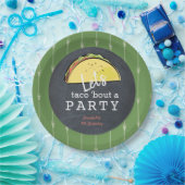 レッツタコブルクボードフィエスタパーティーの誕生日 ペーパープレート (パーティー)