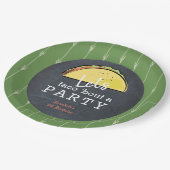 レッツタコブルクボードフィエスタパーティーの誕生日 ペーパープレート (アングル)