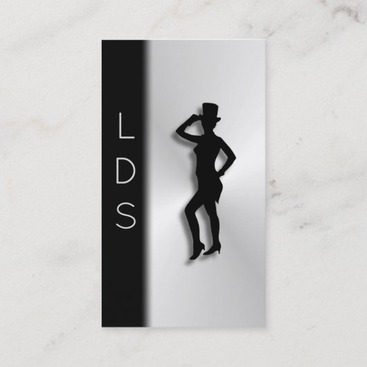 レッツダンススタジオ 名刺 (裏面)