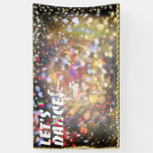 レッツダンスパーティー 横断幕 (縦)