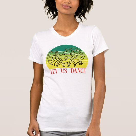 レッツダンスTシャツ Tシャツ (正面)