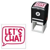 レッツチャット先生スタンプ セルフインキングスタンプ (インサイチュ)