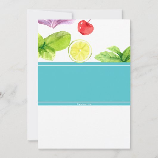 レッツチル夏期 招待状 (裏面)