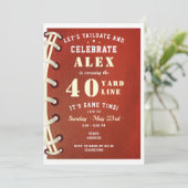 レッツテールゲートとサッカー祝の誕生日 招待状 (スタンド正面)