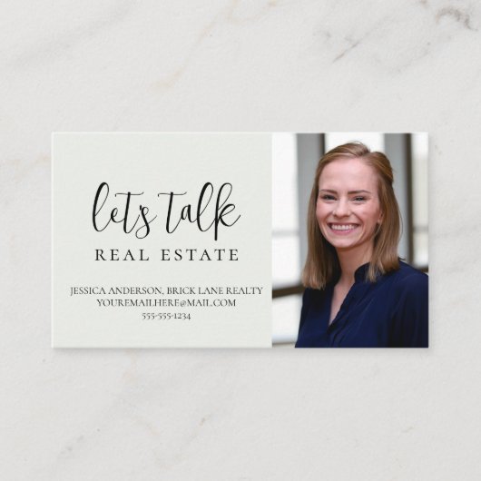 レッツトークエスティ実在スプロフェッショナル 名刺 (正面)