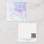 *~*レッツトーク人間関係AP63フラットノートカード ノートカード (正面/裏面)