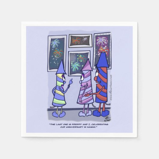 レッツナプキ祝ンス スタンダードカクテルナプキン (正面)