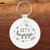 レッツハイゲモダンレタリングポスター キーホルダー (正面)