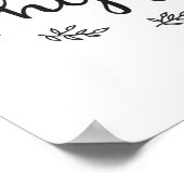 レッツハイゲモダンレタリング ポスター (角)