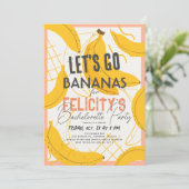 レッツバンナスイエロー&ピンクバチェロレッテ 招待状 (スタンド正面)