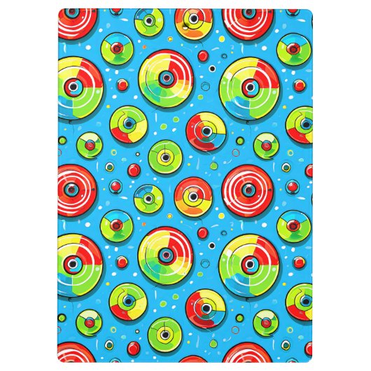 レッツバン | ディスクゴルフをテーマにした クリップボード (裏面)