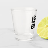 レッツバン | ディスクゴルフをテーマにした ショットグラス (左)