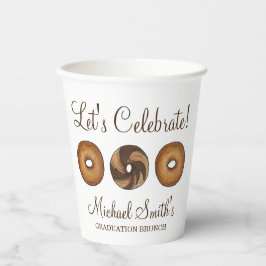 レッツバ祝ゲル卒業パーティーブランチ 紙コップ