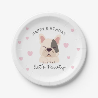 レッツパウィティ紙プレート子犬の誕生日パーティーデコール ペーパープレート
