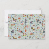 レッツパウィーブルードッグパピー誕生日パーティー サンキューカード (裏面)